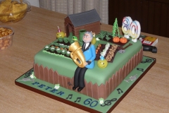 Peter Thomason's birthday cake